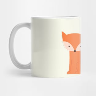 Floral Fox Mug